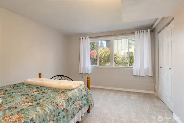 Lower level bedroom