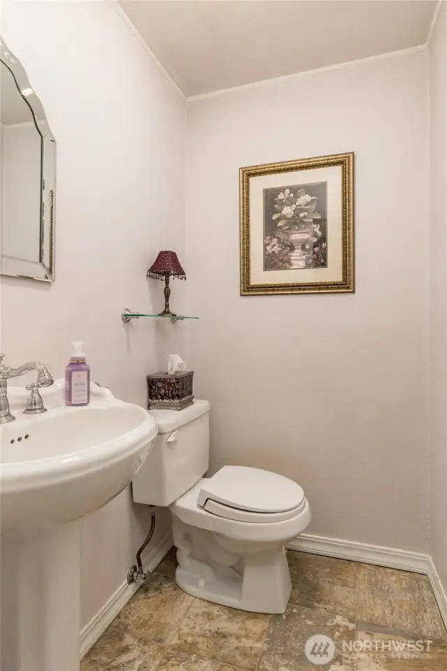 Half bath downstairs