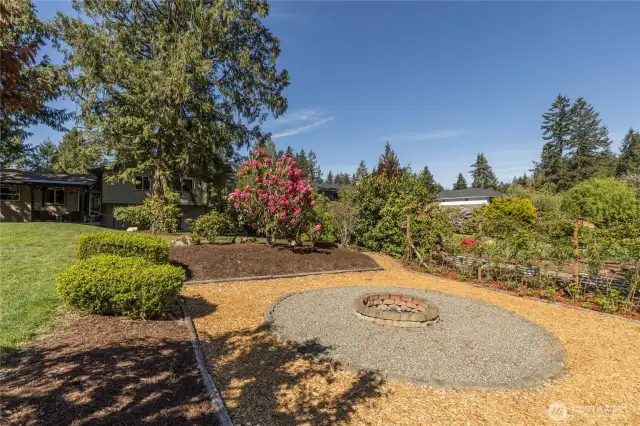 Enjoy outdoor living with a cozy firepit—ideal for entertaining or unwinding after a long day