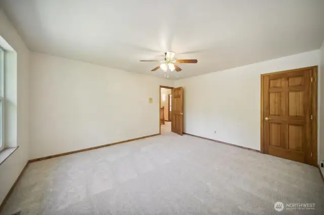 1st bedroom upstairs