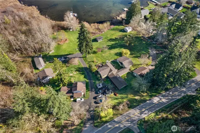 Very rare to have this much property come available on the lake.