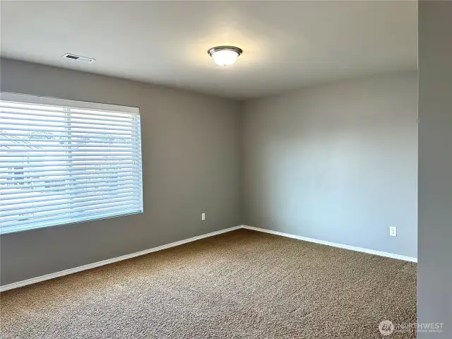 Additional bedroom with double sliding closet. huge bedrooms throughout