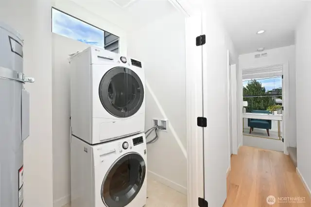 Laundry area.