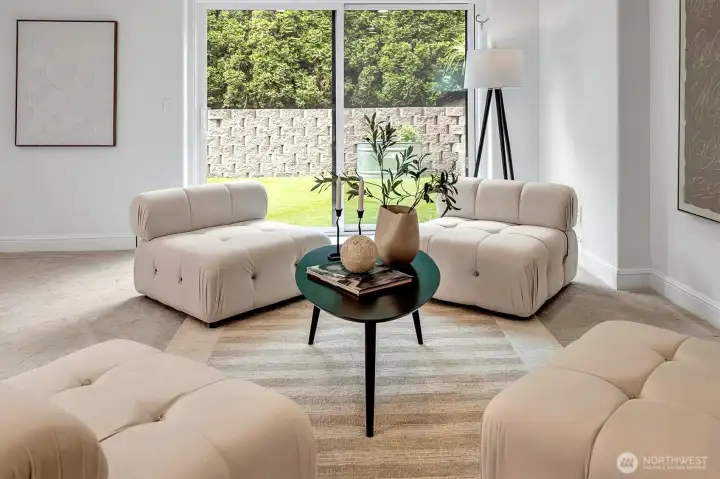 An entertainer's dream, this expansive 1600-square-foot of entertaining and gathering space with soaring ceilings, sophisticated full bar, private wine cellar and more! - Designed to host and gather, this space is sure to create unforgettable memories!