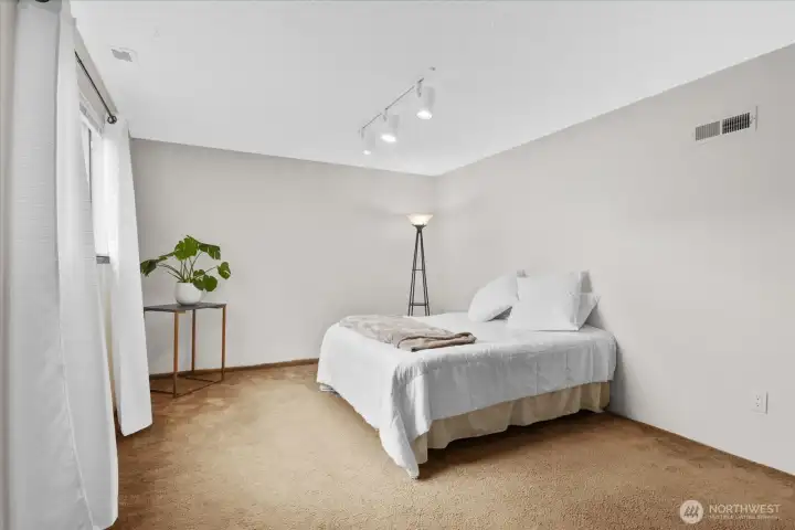 Bedroom #4 located on lower level.