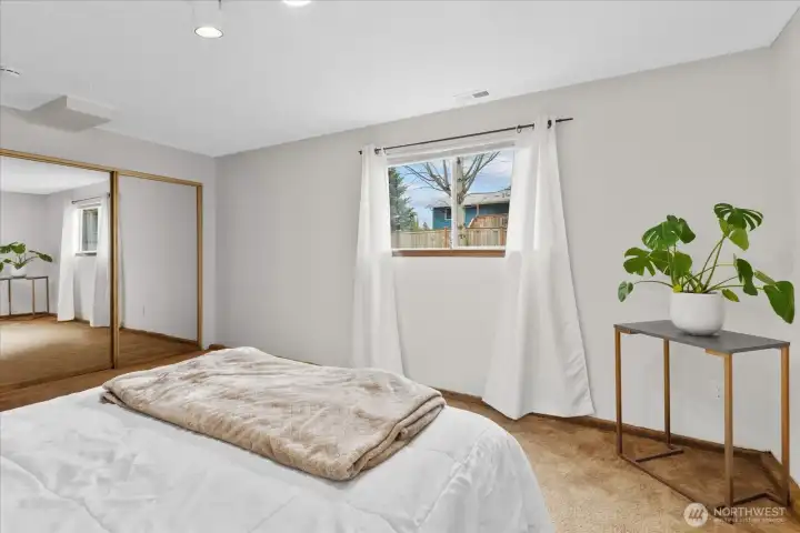 Bedroom #4 located on lower level.