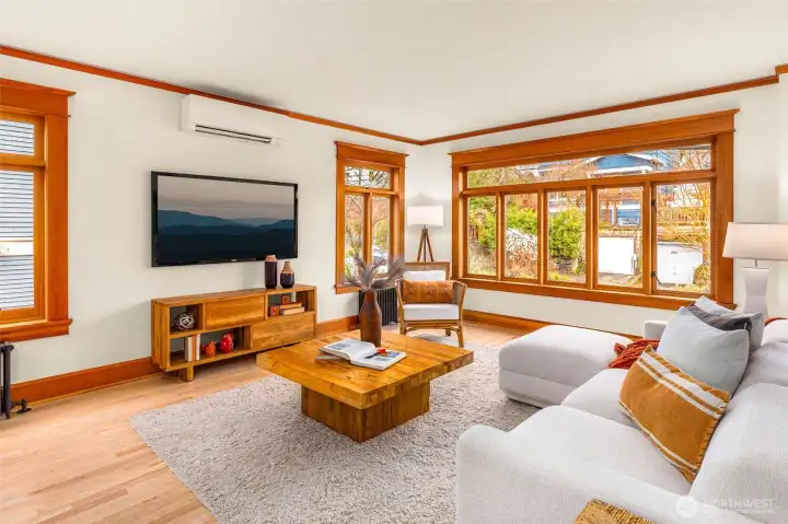 Sunlit living area