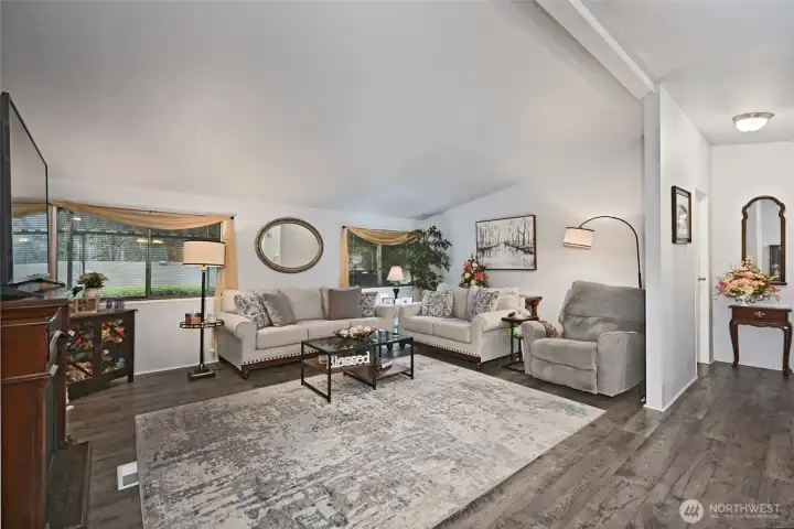 Amazon space and light and bright.