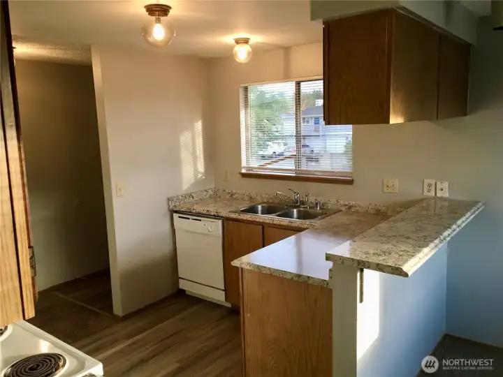 Sample Unit D Kitchen