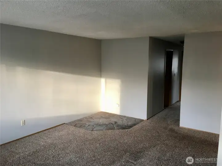 Sample Unit D Living Space