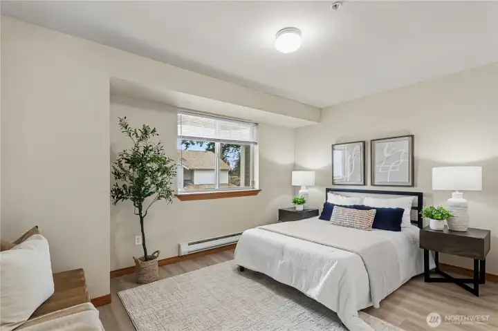 2nd bedroom with walk in closet