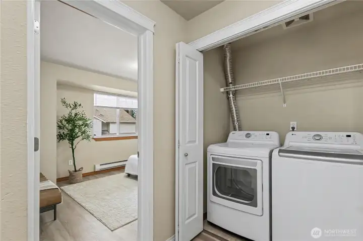 In unit washer/dryer