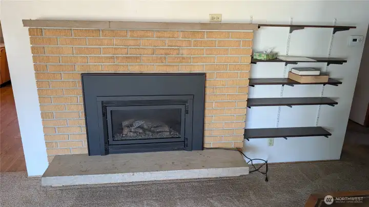 Gas fireplace