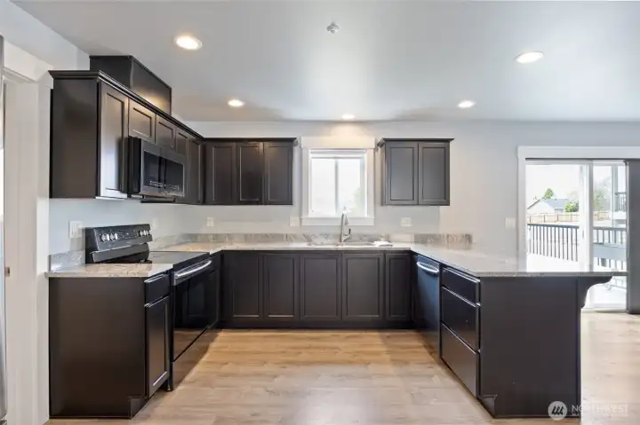 All appliances stay - don't miss the view from the sink!