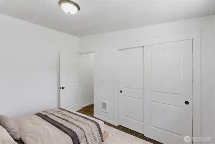 Bedroom #2, Virtually Staged