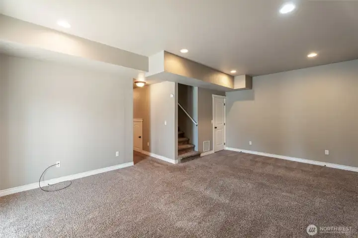 2 under staircase storage areas