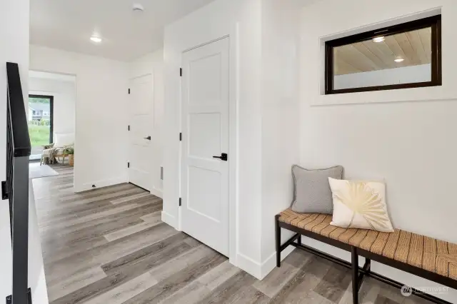 Main floor front entry