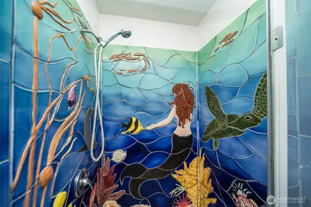 Master Bath Custom Mural