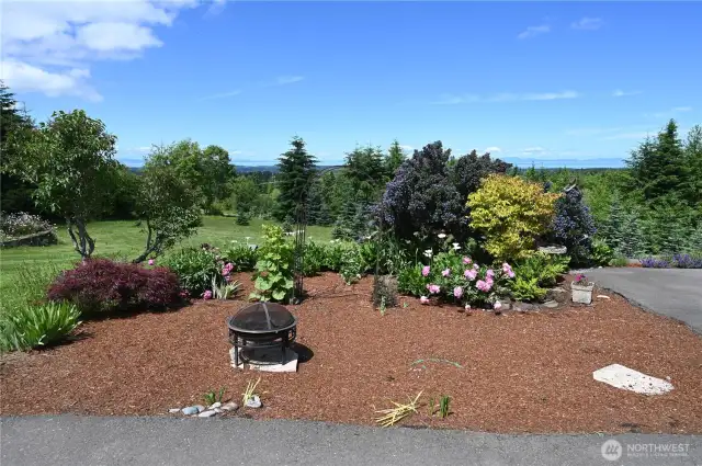 Apartment yard