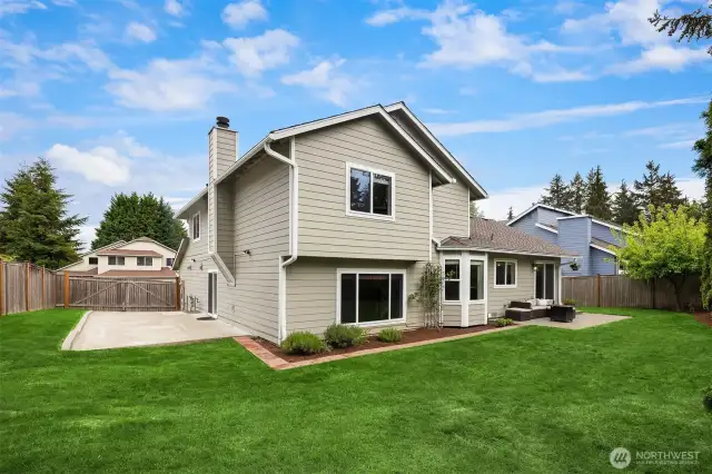 No expense was spared for the class "A" and fully fenced RV pad on the side of the home w/private entry access into the home. Or bring your boat, hot tub, sauna....your choice!
