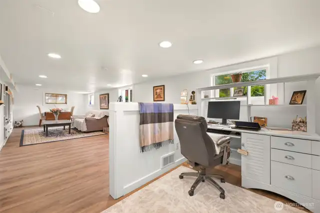 Basement with a multitude of opportunities
