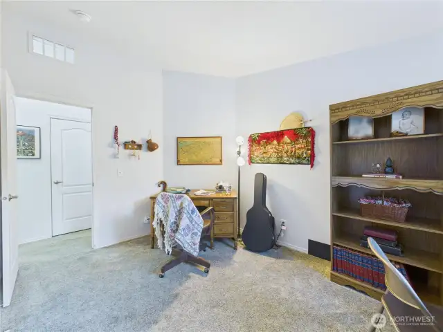 The ceilings offer generous height and makes this space feel spacious.