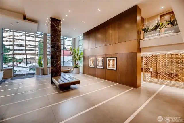 Grand entry lobby