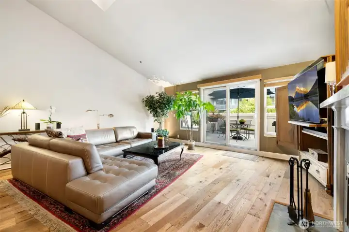 View of living room.