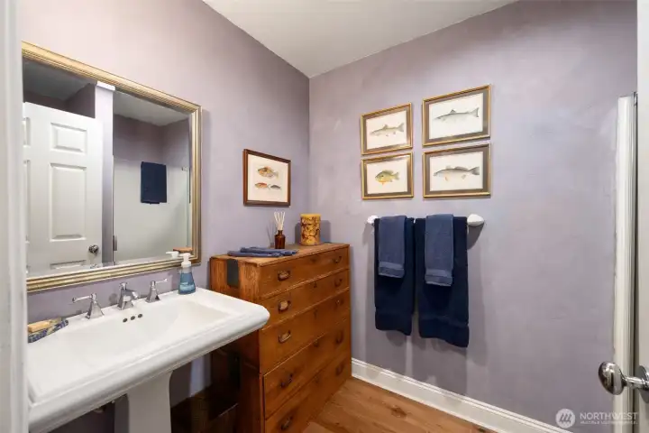 Main floor 3/4 bath.