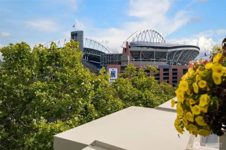 Lumen field & T-Mobile park are just steps away! Concerts and sporting events here we come!