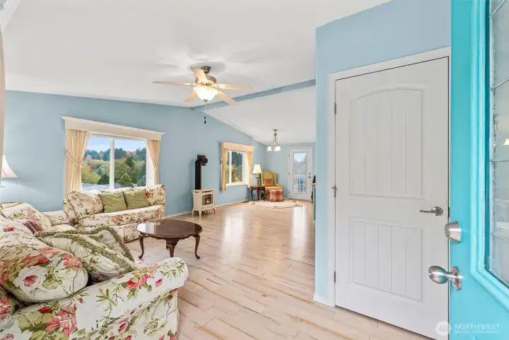 View from front door