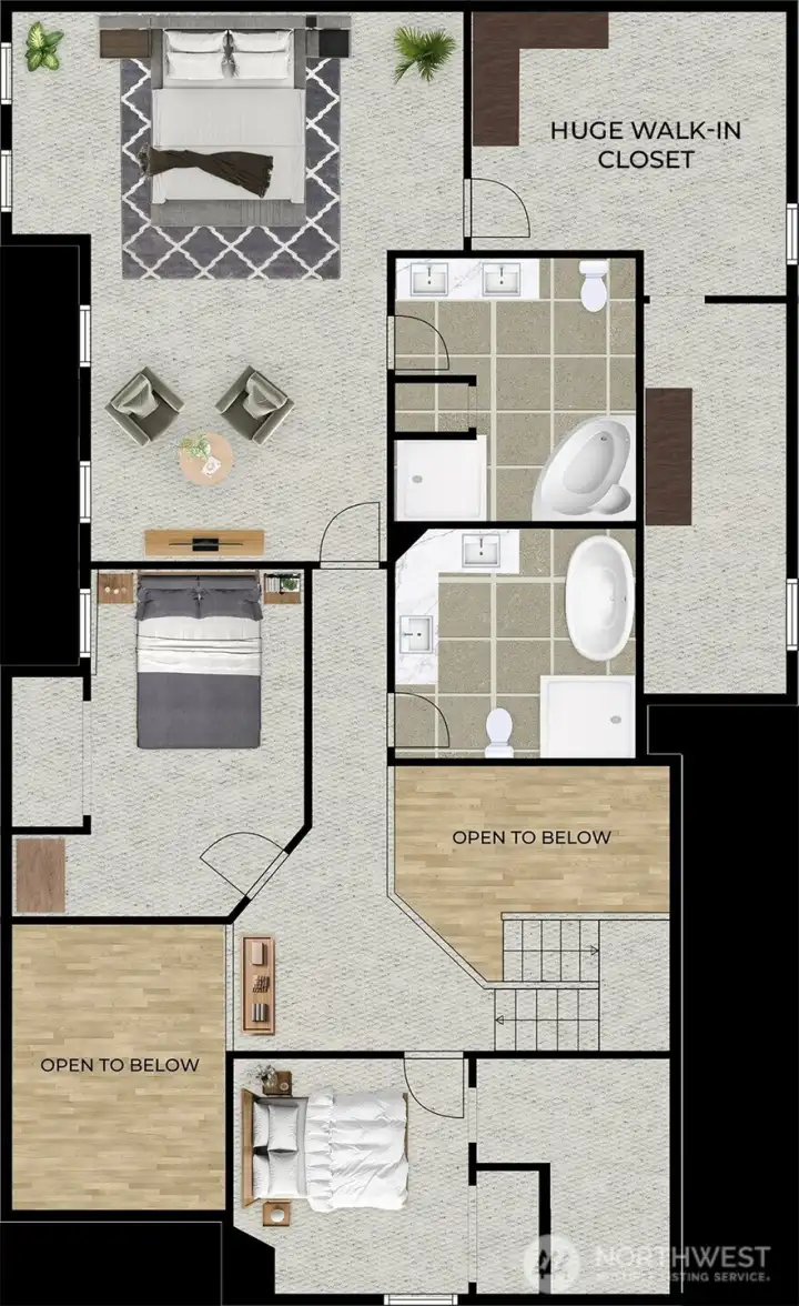Floor Plan - Upper Floor