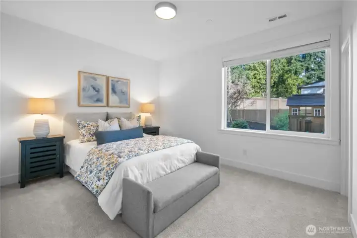 Main floor guest bedroom