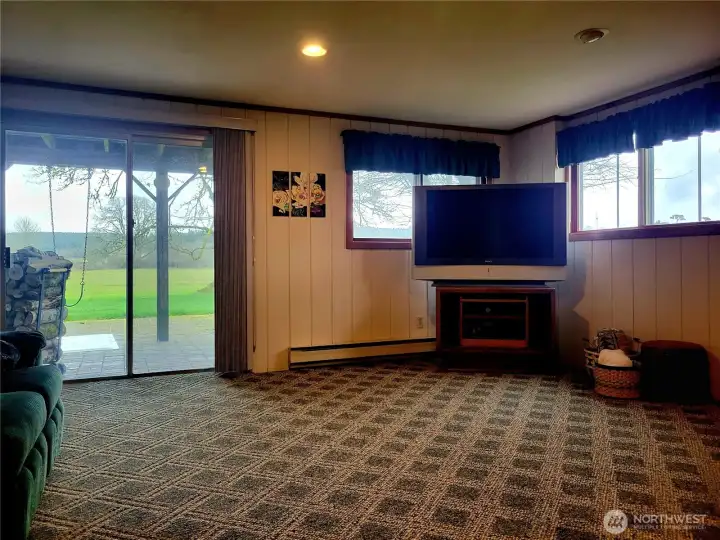 Daylight Basement to Patio