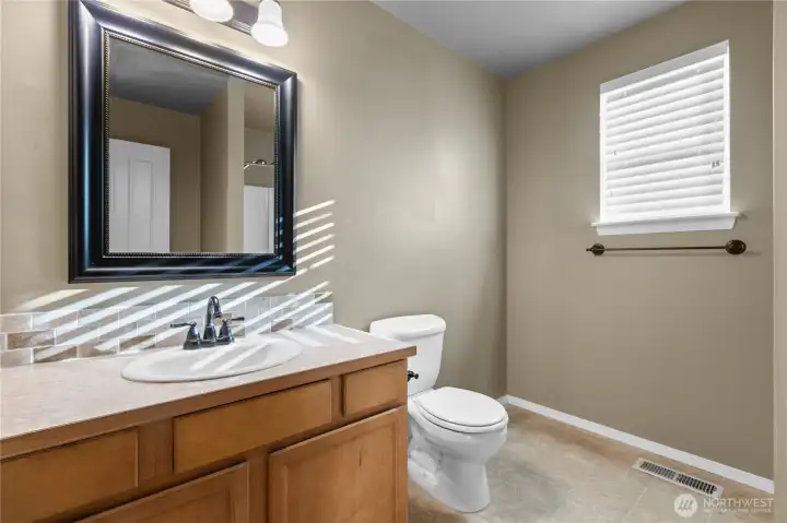 Main floor full bath