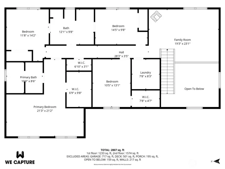 Second story floorplan