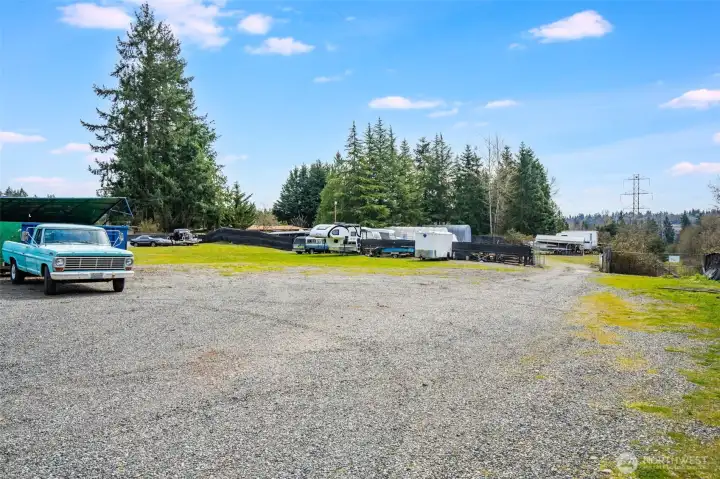 RV parking is also available!