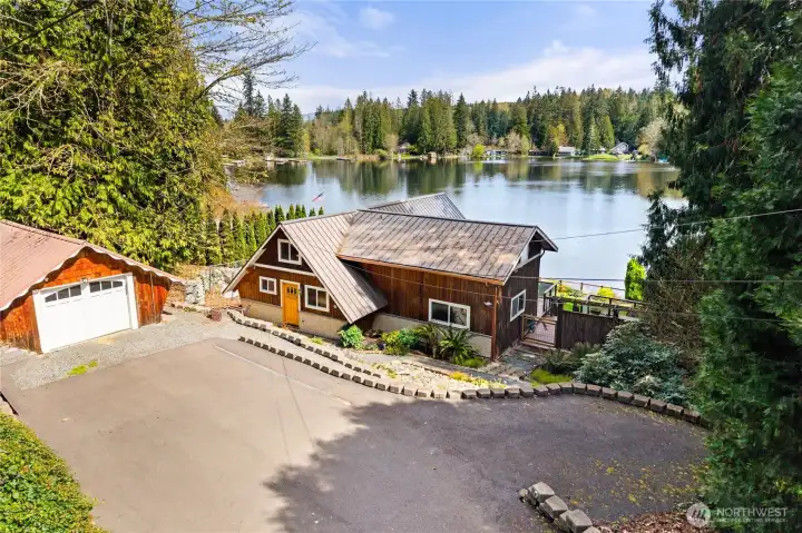 Front of the house/driveway