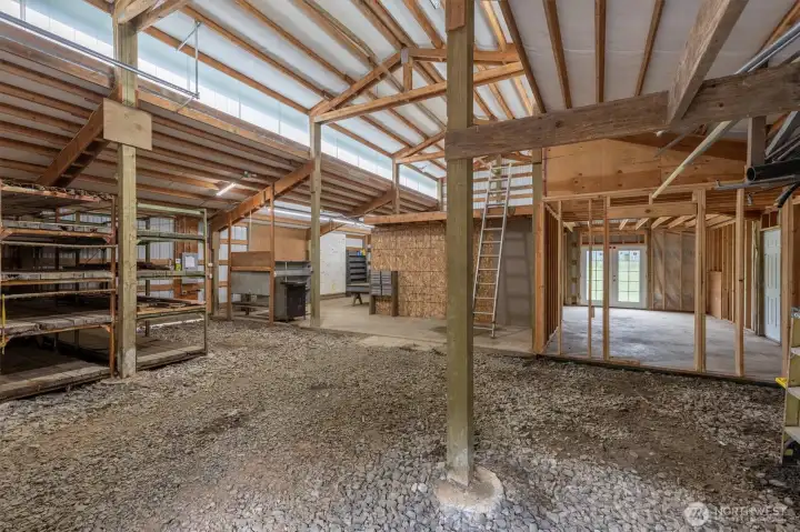 Interior of Barn