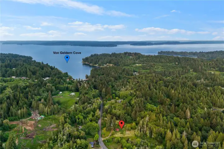 Five lots between The Sound.