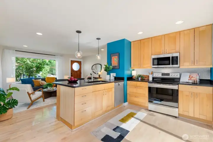 Newer appliances throughout.