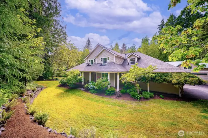 Enjoy this peaceful, country setting, just ten minutes from downtown Olympia. The best of both worlds. Enjoy this peaceful, country setting, just ten minutes from downtown Olympia. The best of both worlds.