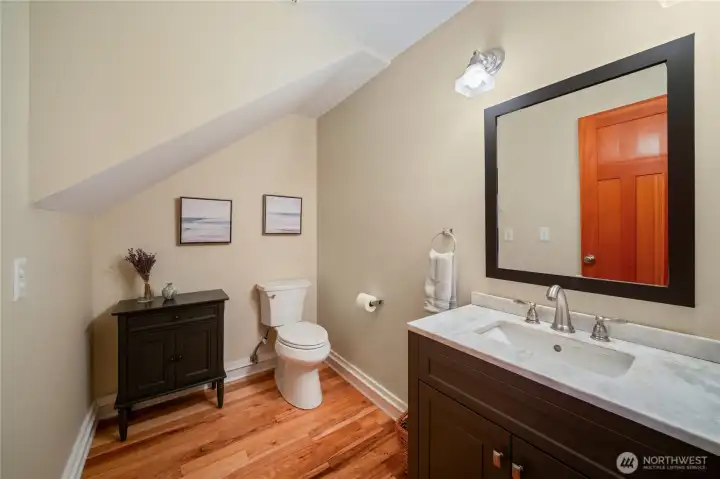 Main level powder room Main level powder room