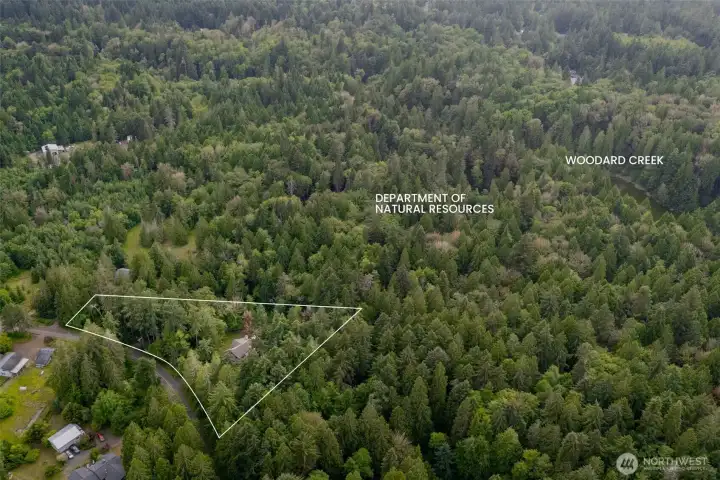 Located close to the Woodard Bay trailhead, The Chehalis Western Trail, and backing to DNR land for the ultimate privacy Located close to the Woodard Bay trailhead, The Chehalis Western Trail, and backing to DNR land for the ultimate privacy