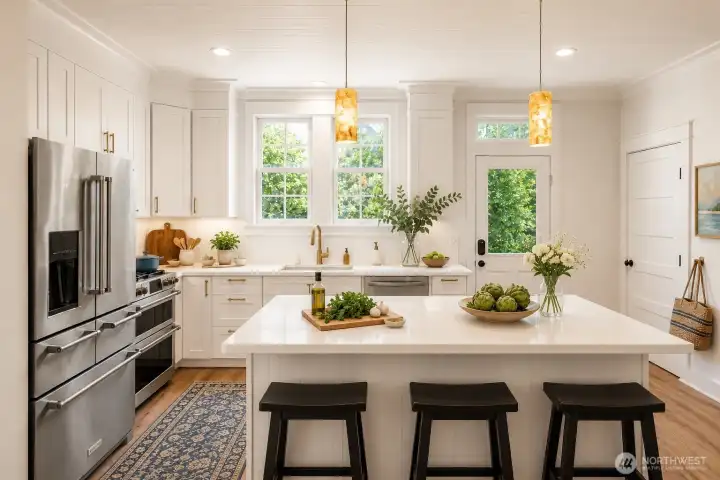 Virtual staging for Kitchen
