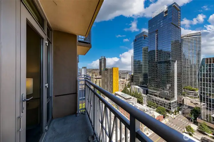 balcony off bedroom