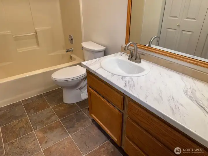 updated bathroom