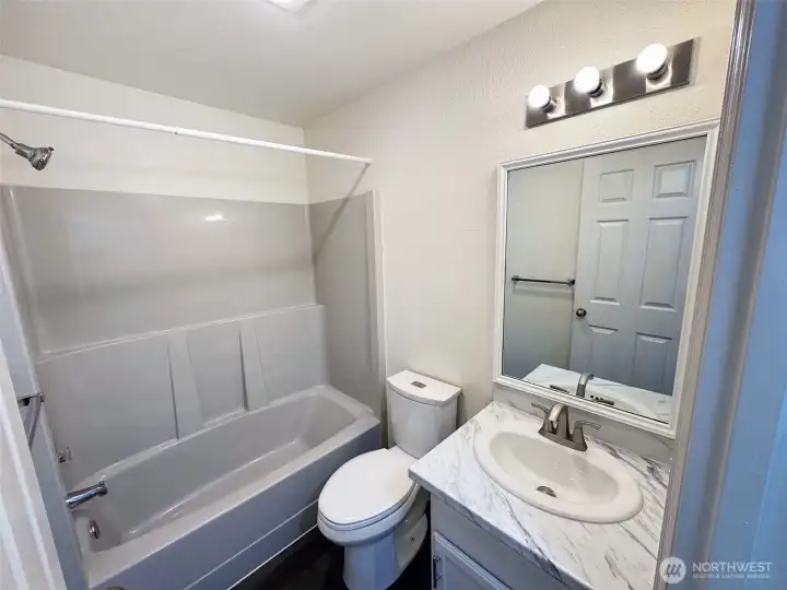 Large rambler full bath remodel