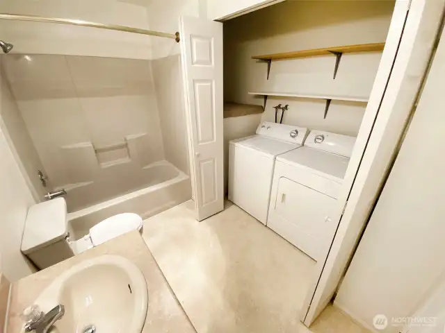 Typical Townhome style full bathroom