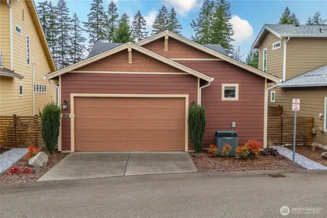 2 car garage.